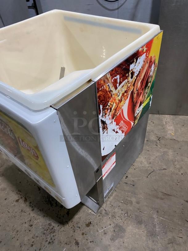 Cornelius ED250-BCZ countertop 8-flavor soda dispenser, Subway branding, electric, good condition, push button control panel.