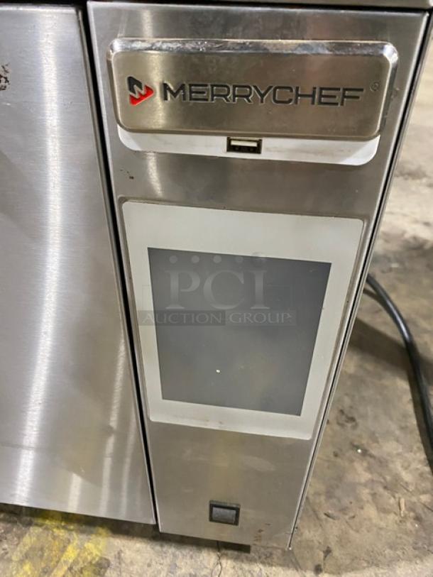 MerryChef Eikon E3 stainless steel rapid cook oven, 2019 model, with EasyTouch touchscreen, electric, 208/240V.