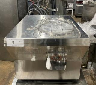 Commercial Stainless Steel Electric Powered Countertop Single-Flavor Hard Ice Cream Machine! Model: ICM-12 SN: 20231102! 110V! - Item #1217965