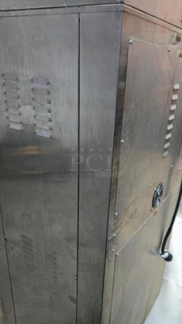 Outstanding condition Nu-Vu Toastmaster SUB-123P electric convection oven/proofer combo, stainless steel, 208V 3PH, fully tested.