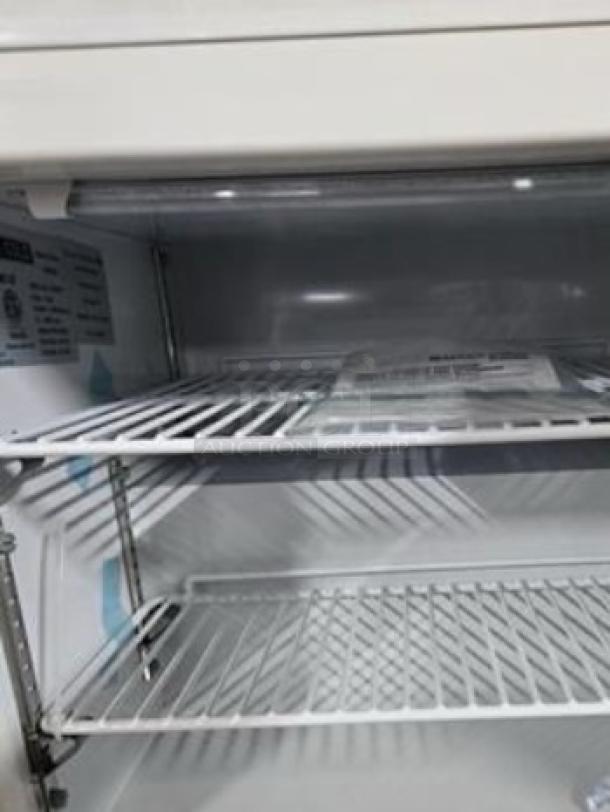 Maxx Cold MXM1-2F countertop display freezer, excellent condition, glass door, dual shelves, 115V, fully tested.