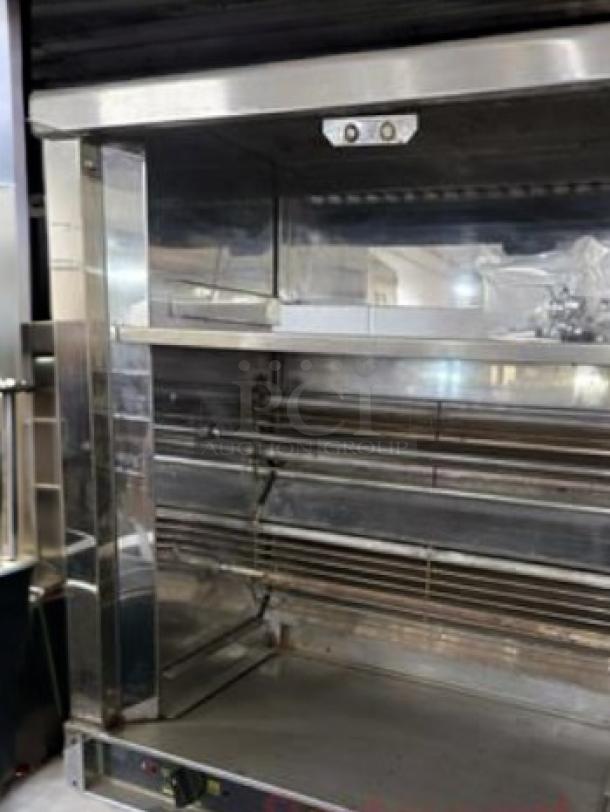 Robot Coupe Commercial Electric Rotisserie Oven in outstanding condition. Stainless steel, fully tested and operational.