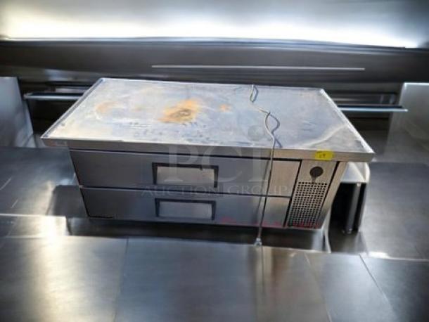 Commercial Grade Chef Base Refrigerator, two-drawer undercounter unit, 115V, superb condition, fully tested and working.