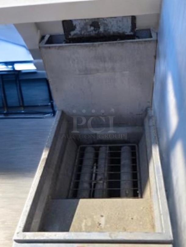 Vulcan LG400 freestanding gas fryer with 45–50 lb capacity. Natural gas, high-performance, great condition, fully tested.