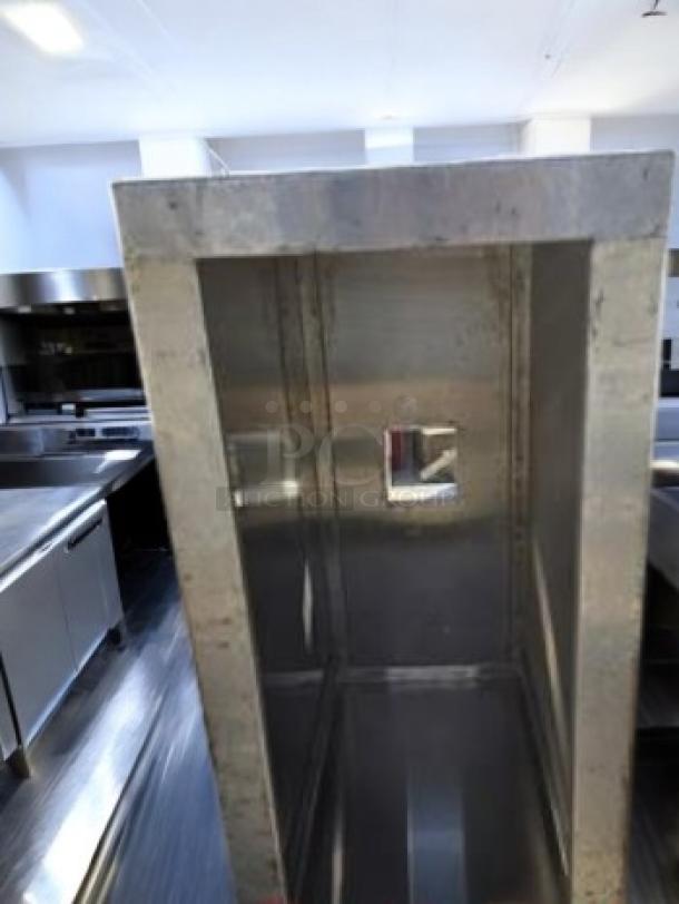 Halton CH stainless steel ventilation hood component, very good condition, NSF certified, inspected and functional, by Halton Co.