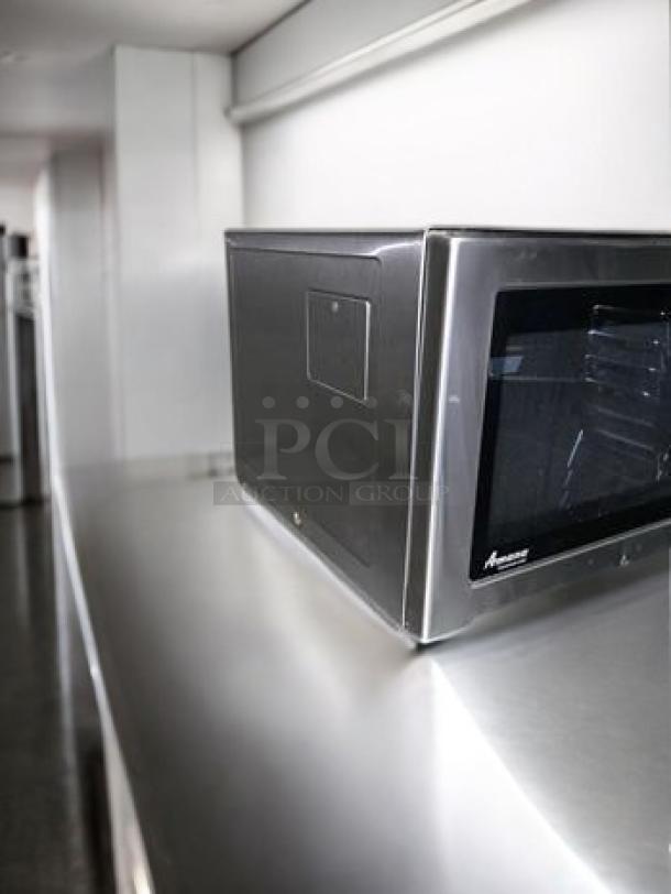 Amana RFS12MP commercial microwave oven in top-tier condition, 120V, heavy-duty design, fully tested and working.