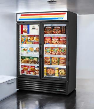 Outstanding Condition – True GDM-49F-LD – Double Door Glass Freezer Merchandiser – 115/208-230V – Fully Tested & Working! - Item #1217871