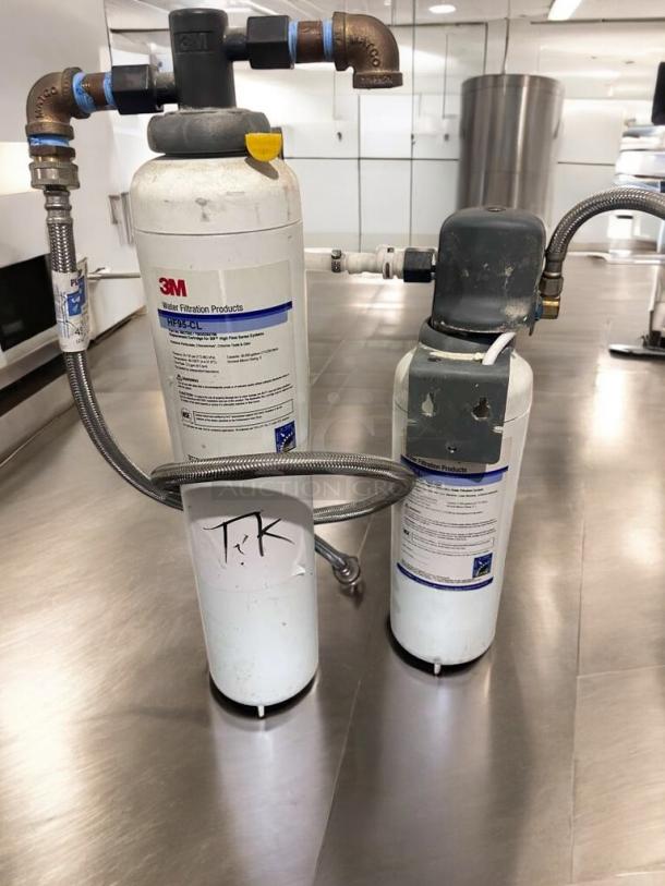 3M HF95-CL High Flow Series Water Filtration Cartridge, pristine condition, fully tested, visible label and connections.