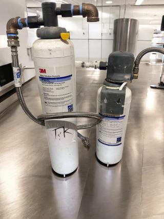 3M HF95-CL High Flow Series Water Filtration Cartridge, pristine condition, fully tested, visible label and connections.