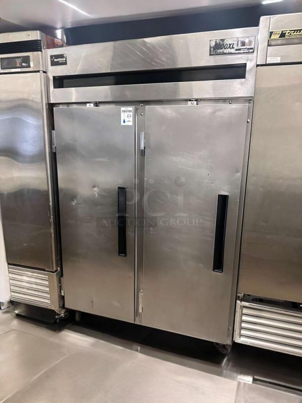 Superb Condition Delfield 6000XL Double Door Reach-In Freezer, fully tested, 115V, stainless steel, commercial grade.