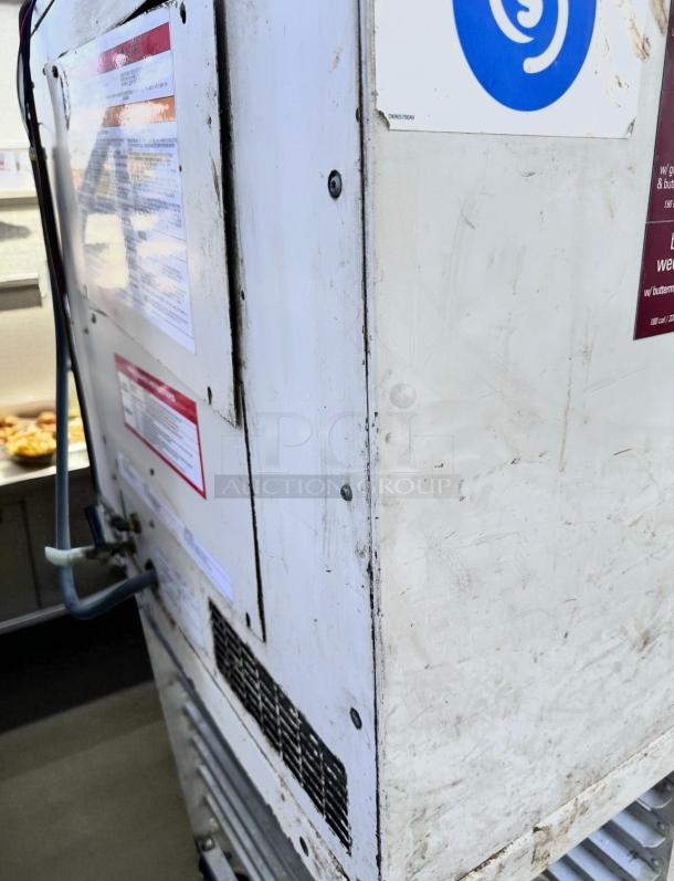 Powerex SF030824BP air compressor with HPR5-10 dryer, 13 Gal tank, excellent condition, visible testing labels.