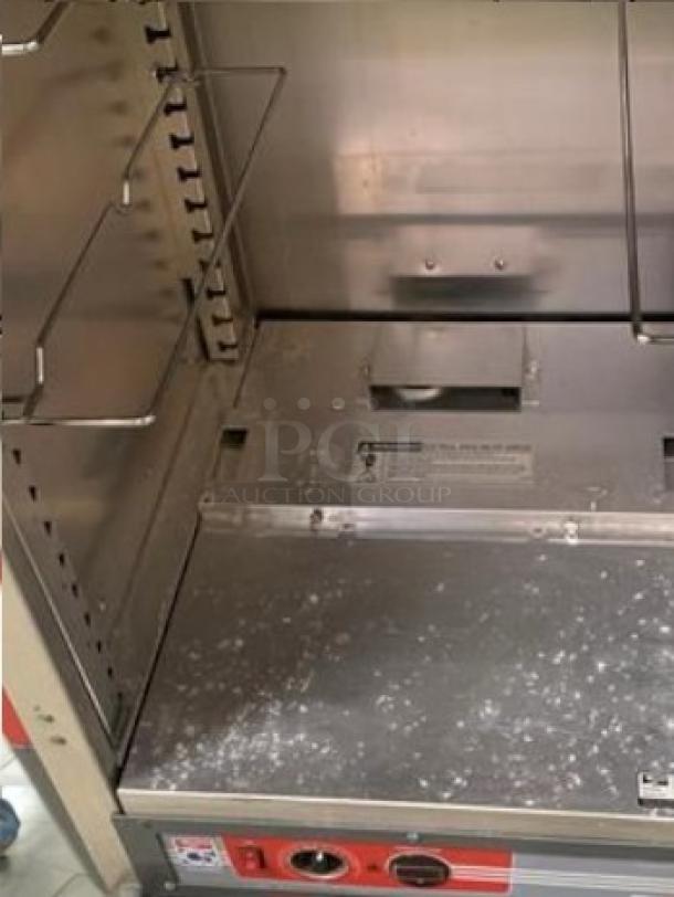 Metro C5 3-Series Heated Holding Cabinet, full height, excellent condition, 120V, model SN C5HME043425, fully tested.