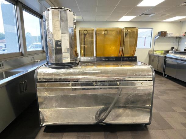 Thermoplan Mastrena II Espresso Machine, stainless steel, tested, working, includes pump, model 209-240v 1ph.