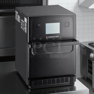Merrychef eikon e1s countertop oven in excellent condition. High-speed cooking, touchscreen control, tested and working.