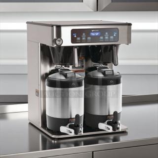 Great Condition -BUNN ICB Infusion Series Twin Coffee Brewer 120/240V SST - Tested and Working! - Item #1218496