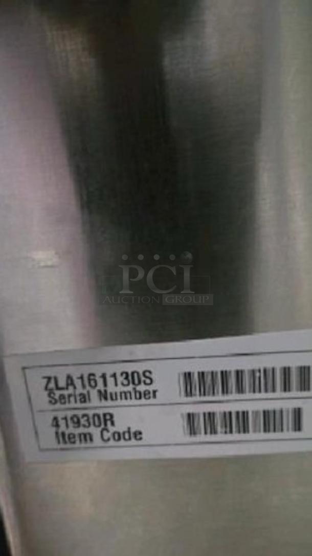 Lancer 41930R 8-Flavor Coca-Cola Soda Fountain; excellent condition, tested & working; serial number ZLA161130S displayed.