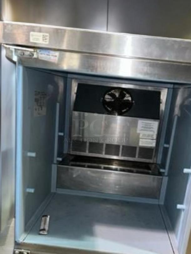 Delfield UC4427N-DHL undercounter refrigerator, 27" stainless, 115V, outstanding condition, fully tested and working.