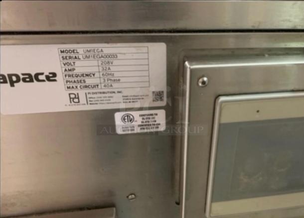 Prime Condition Space UM1EGA Electric Teppanyaki Grill, tested, 208V, 3 Phase, ETL certified, Ontario, CA.