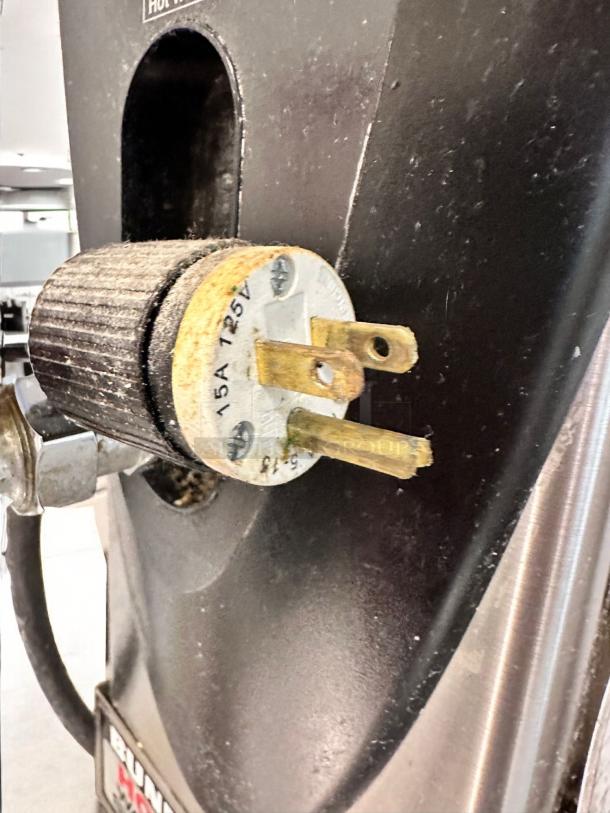 Bunn H5X Hot Water Dispenser, 5-gallon, 120V, 1800W, pristine, fully tested. Label shows 15A 125V plug.