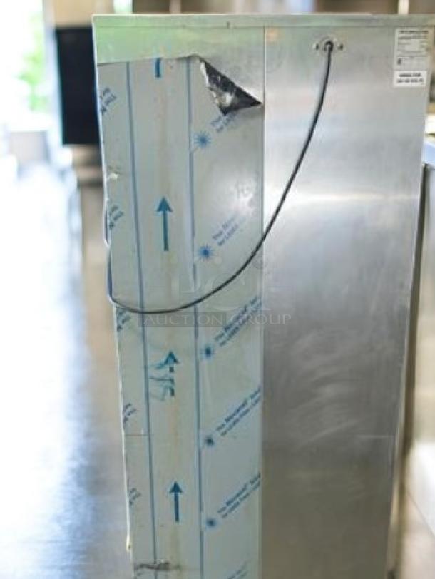 Cres Cor H137UA12D full-height mobile heated holding cabinet, outstanding condition, 12-pan capacity, 120V, stainless steel.