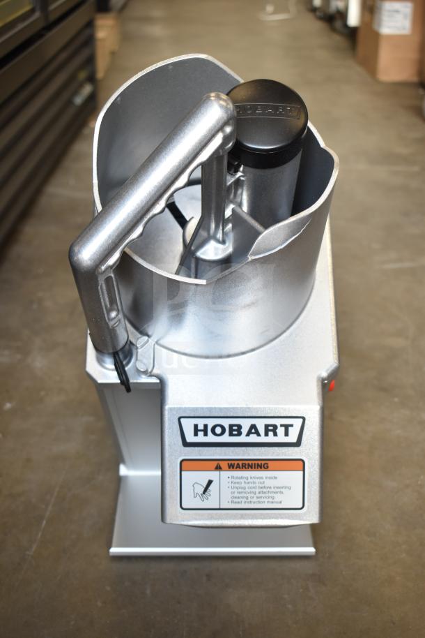 BRAND NEW Hobart FP150-1 food processor, 2022 model, full moon pusher, scratch and dent, 110-120V, 1 phase.