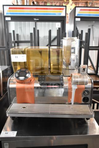 2019 Thermoplan Mastrena M2-CS stainless steel automatic espresso machine with steam wand, 250 volts, 1 phase.