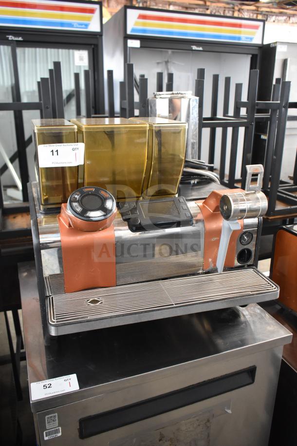 2019 Thermoplan Mastrena M2-CS espresso machine, stainless steel, with steam wand. 250V, 1 Phase, good condition.