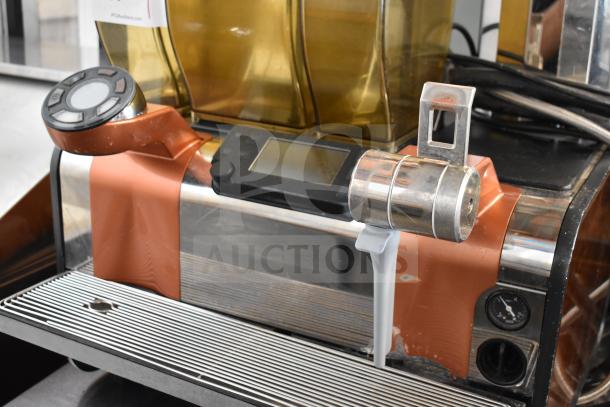 2019 Thermoplan Mastrena M2-CS espresso machine, stainless steel, with steam wand, 250V, 1 phase, commercial-grade.