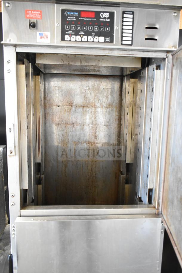 Winston CVap CA8522GR Cook N Hold Oven, used condition, 208V, 1 Phase, stainless steel, control panel visible.