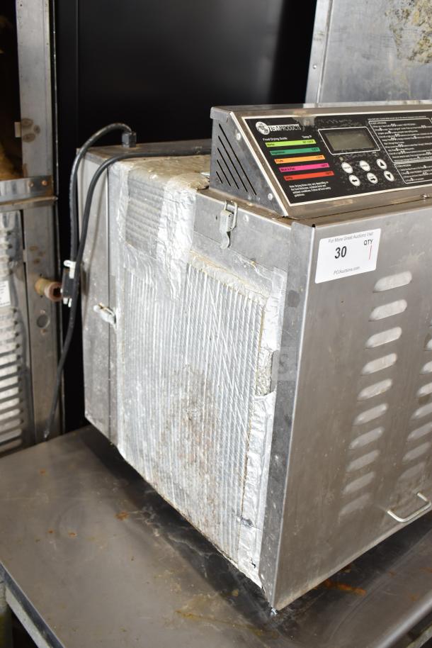 TSM Products Commercial Countertop Dehydrator, visible control panel, moderate wear, label indicating auction quantity 30.