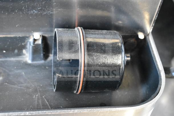 Clover 1S Coffee Brewer component detail, showing interior part and visible wear, suitable for single-cup brewing.