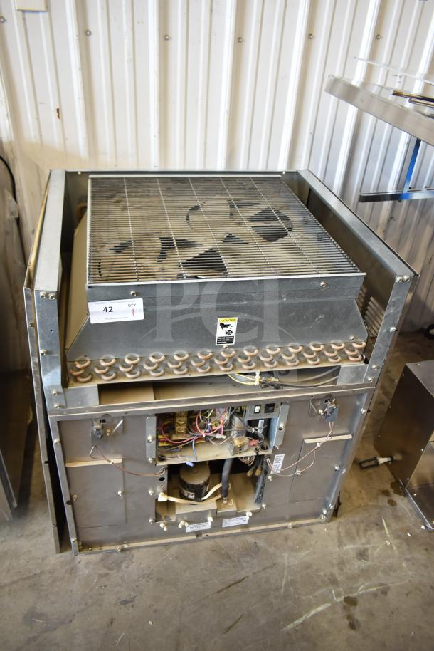 Ice-O-Matic ICE1506HT1 Ice Machine, 30" width, top air discharge, makes half dice cubes, 1430 lbs, 208-230V, 1 phase.