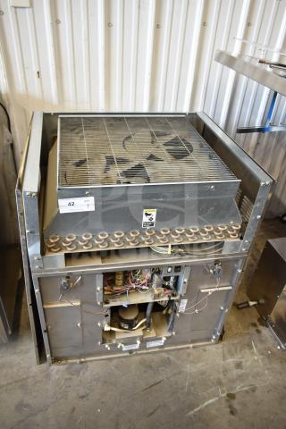 Ice-O-Matic ICE1506HT1 Ice Machine, 30" width, top air discharge, makes half dice cubes, 1430 lbs, 208-230V, 1 phase.