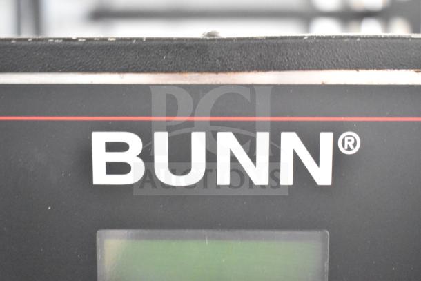 Bunn DUAL TF DBC commercial coffee machine, includes hot water dispenser. Features 120/208 volts, 1 phase.