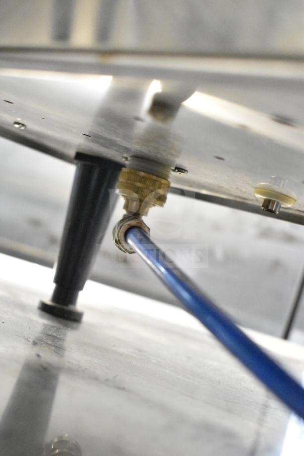 Bunn DUAL TF DBC commercial coffee machine, showing underside wiring and connections, model details not visible.