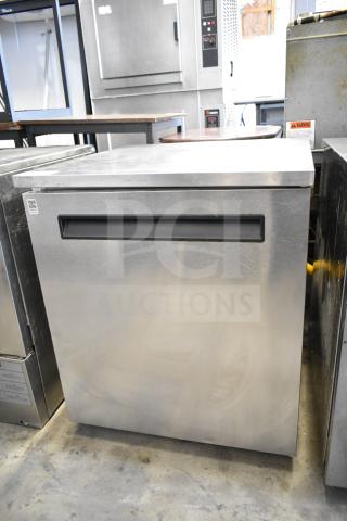 2017 Delfield 406P-STAR2 commercial undercounter cooler; single door, stainless steel, 115V, good condition.