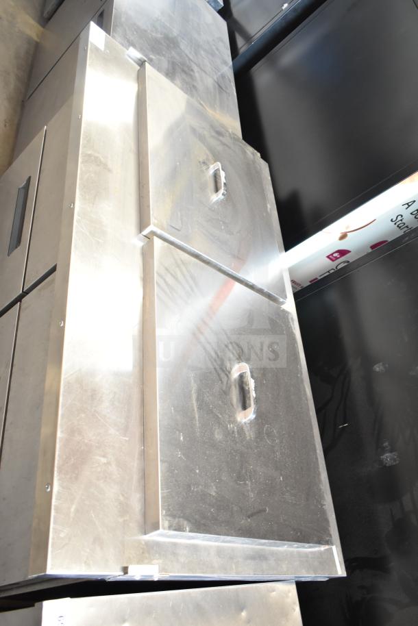 Hoshizaki SR60A-24MD4 commercial prep table with 4 drawers, 115 volts, in good condition.