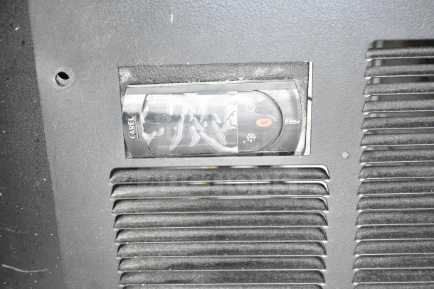 Federal Industries SSRVS3633 case with Carel control panel, vented side, 120V, 1 phase, good condition, 36" refrigerated counter.