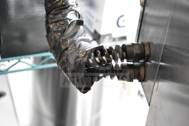 2019 Automatic Bar Controls JT-NITCOM-R Nitro Dispenser, stainless steel, 115V, shows part of connection hose in use.