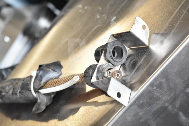 2019 Automatic Bar Controls JT-NITCOM-R stainless steel cold brew nitro dispenser, 115V, 1 phase, fitting details shown.