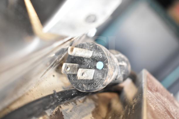 2019 Automatic Bar Controls JT-NITCOM-R commercial nitro dispenser plug, 115V, showing industrial-grade marking.