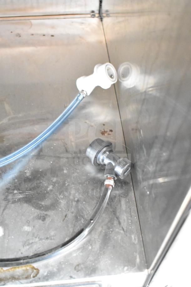 2019 Automatic Bar Controls JT-NITCOM-R Nitro Dispenser, stainless steel, 115V, 1 phase, hoses visible, used condition.