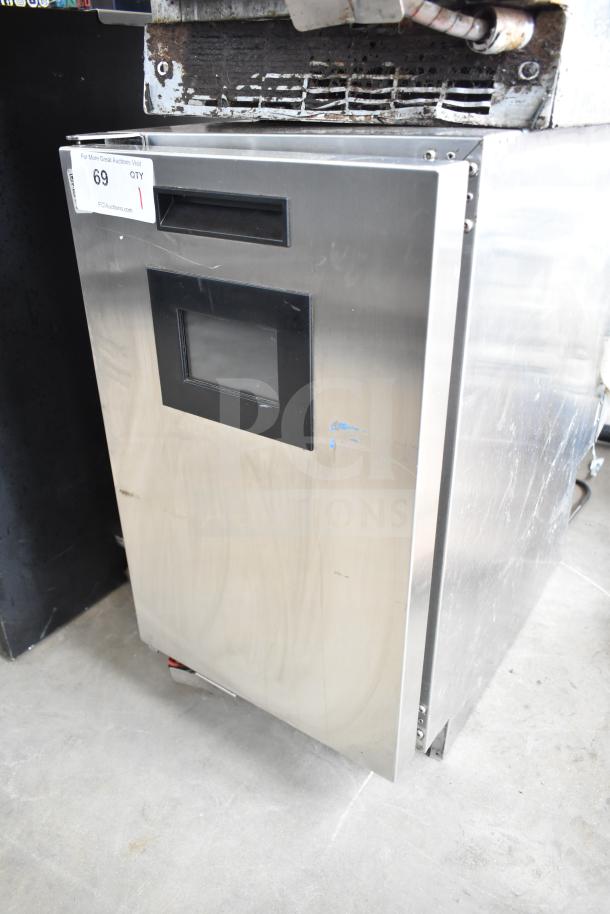 2019 Automatic Bar Controls JT-NITCOM-L stainless steel cold brew nitro dispenser, 115V, 1 phase, tags show lot number 69.