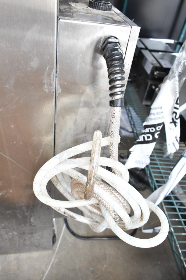 2019 Automatic Bar Controls JT-NITCOM-L Nitro Dispenser, stainless steel, 115V, used condition with visible tubing and connections.