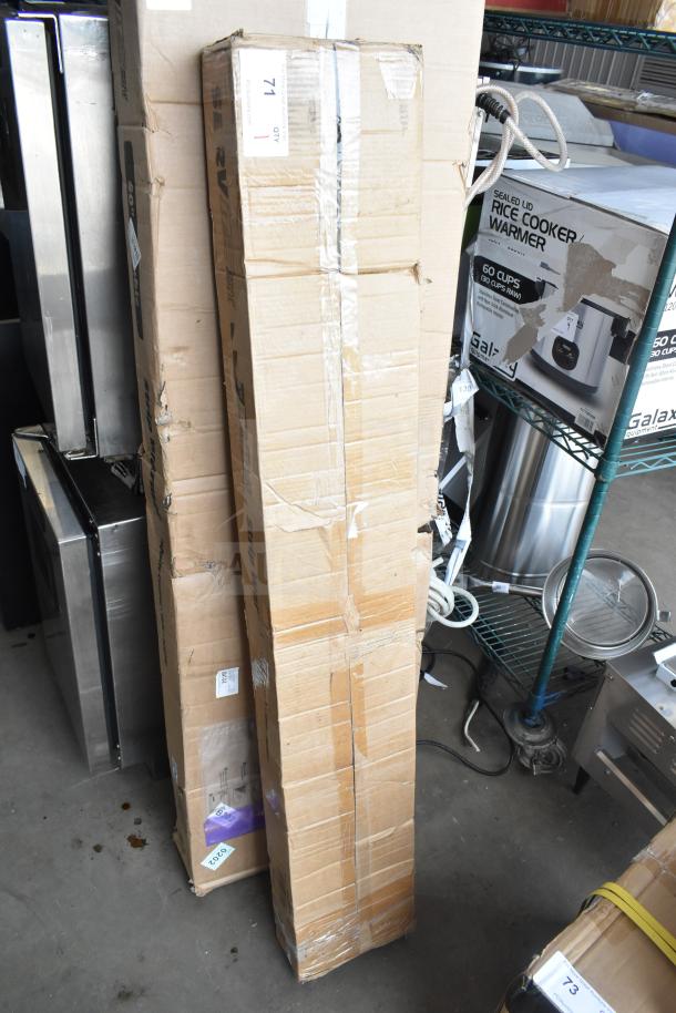 BRAND NEW ServIt 423SW54TCPA 54" Strip Warmer in damaged box, single toggle control, cord included, scratch and dent condition.