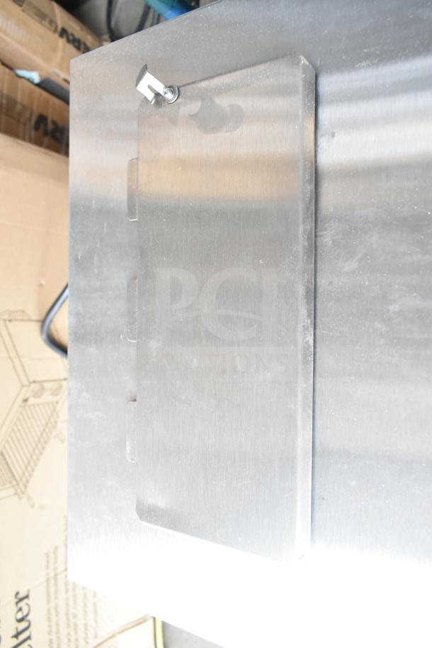 New Galaxy 177GCT10 CT-10 conveyor toaster, 3" opening, 120V, 1 phase, stainless steel, slight scratches.