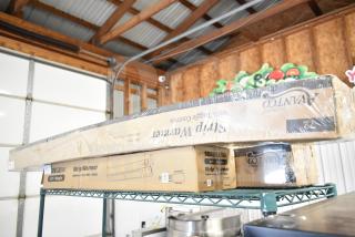 BRAND NEW Avantco 177SW72T 72" High Wattage Strip Warmer, On/Off Toggle, 120V, in original packaging.