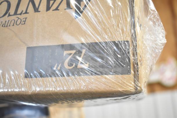 "Avantco 177SW72T 72-inch strip warmer in original packaging, high wattage, 120V, brand new with scratch and dent."