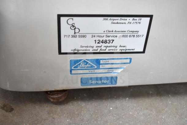 Scharfen Commercial Countertop Buffalo Chopper with visible label; Type: 5, Nr. 530579. Decent condition.