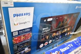 Original boxes for two TVs: Vizio 55" and Roku 65". Condition unverified. Buyer pick-up only.